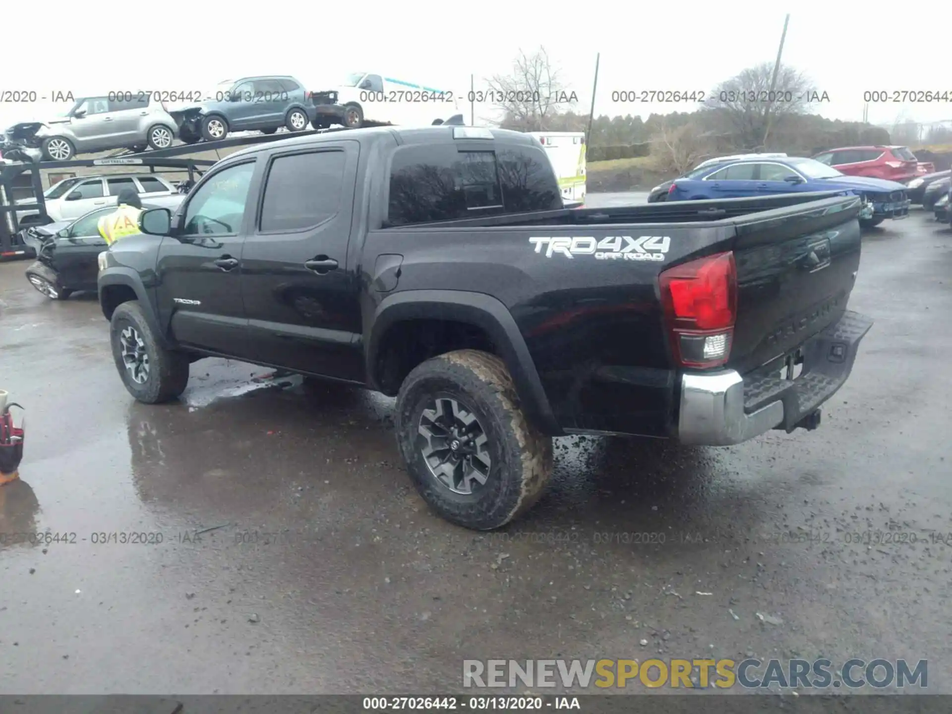 3 Photograph of a damaged car 5TFCZ5ANXKX171620 TOYOTA TACOMA 2019