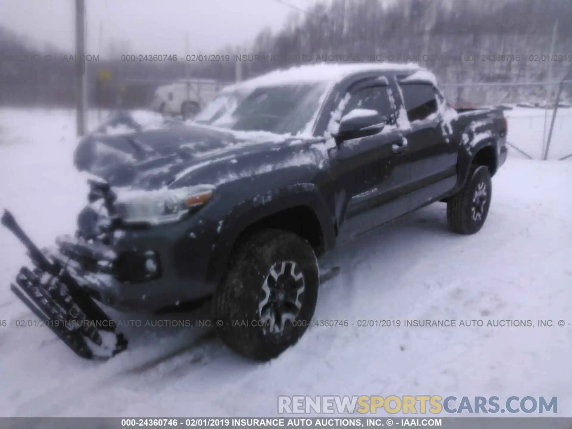 2 Фотография поврежденного автомобиля 5TFCZ5ANXKX172248 TOYOTA TACOMA 2019