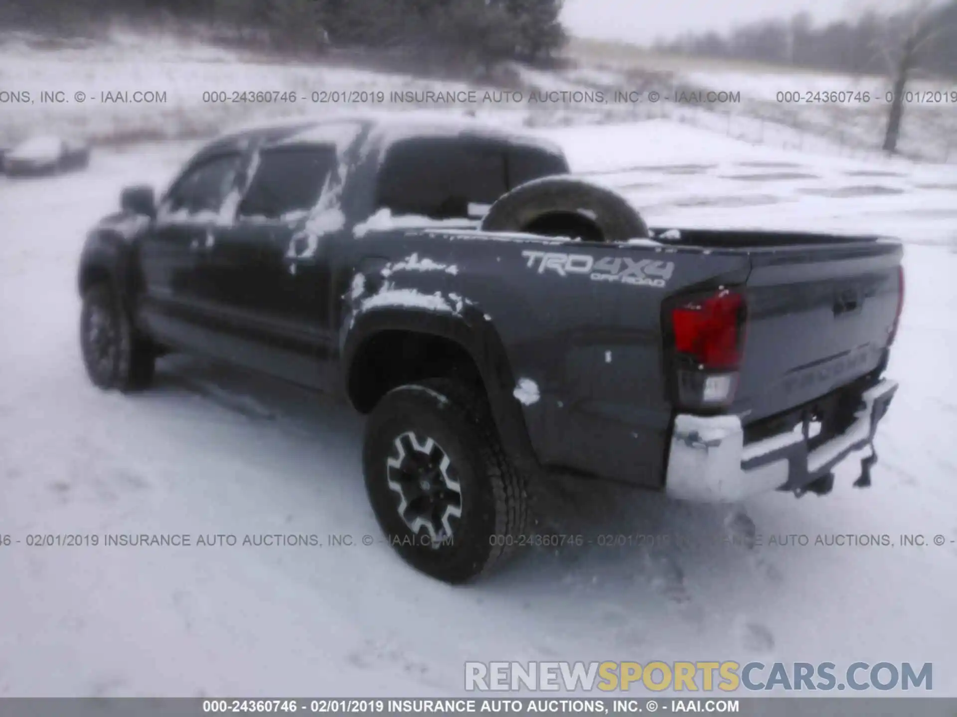 3 Photograph of a damaged car 5TFCZ5ANXKX172248 TOYOTA TACOMA 2019