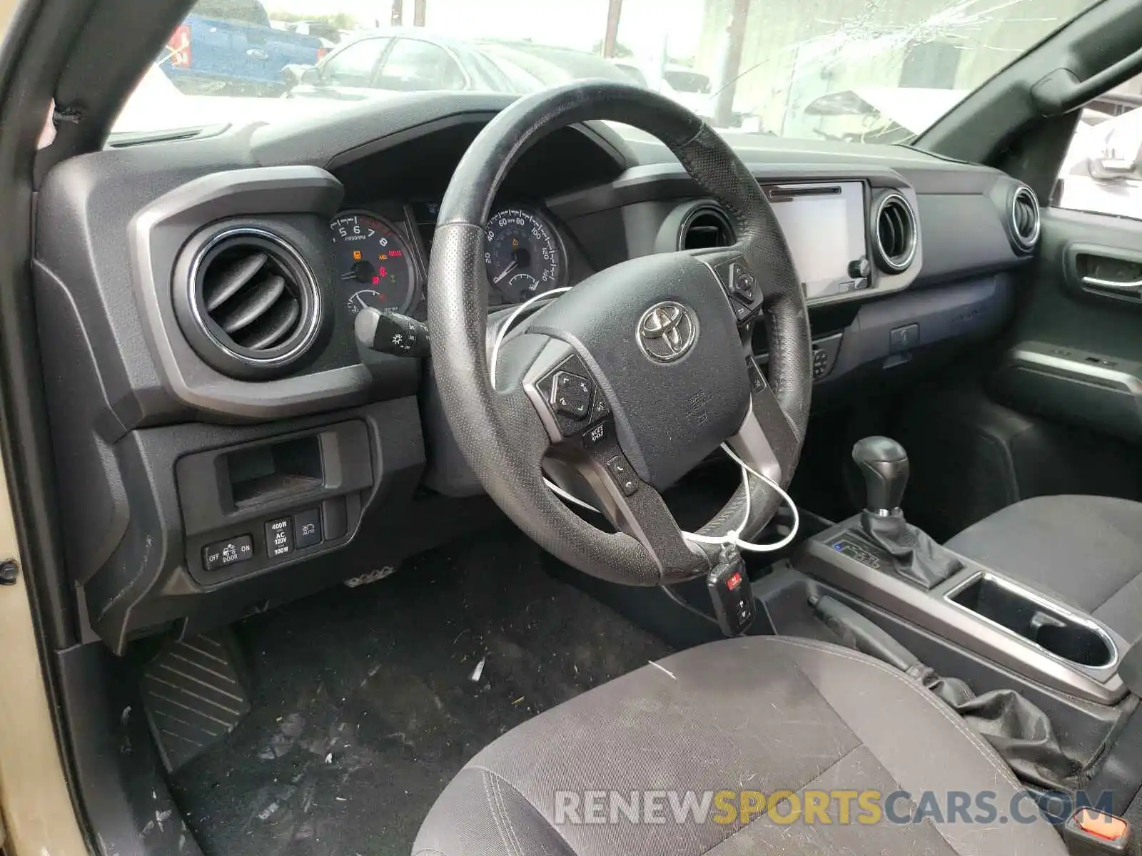 9 Photograph of a damaged car 5TFCZ5ANXKX180981 TOYOTA TACOMA 2019