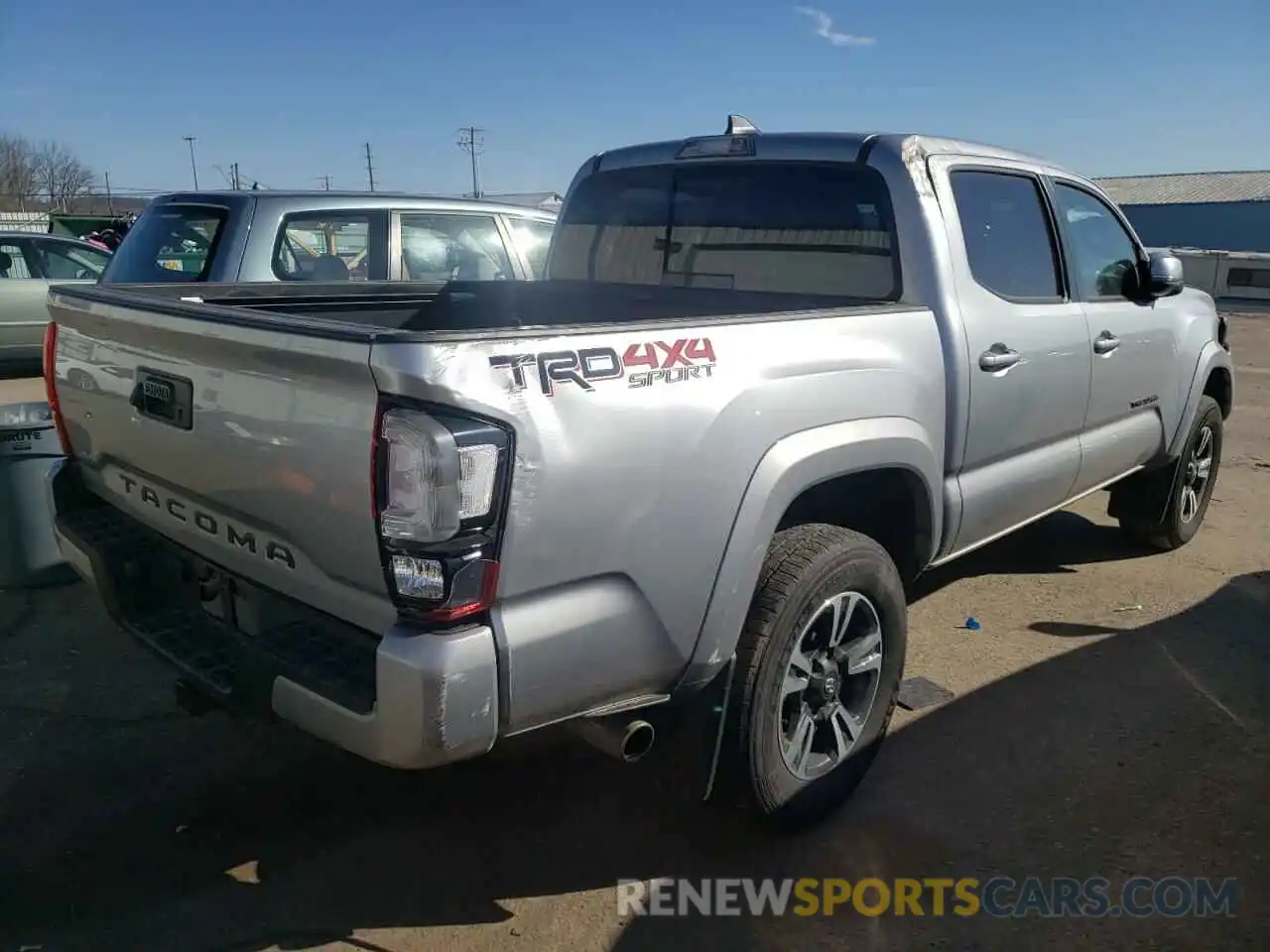 4 Фотография поврежденного автомобиля 5TFCZ5ANXKX182486 TOYOTA TACOMA 2019