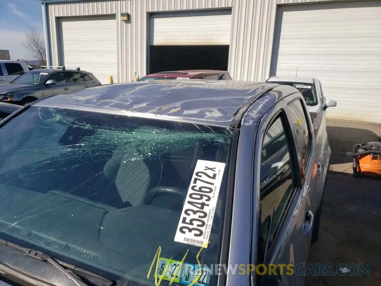 9 Photograph of a damaged car 5TFCZ5ANXKX182486 TOYOTA TACOMA 2019