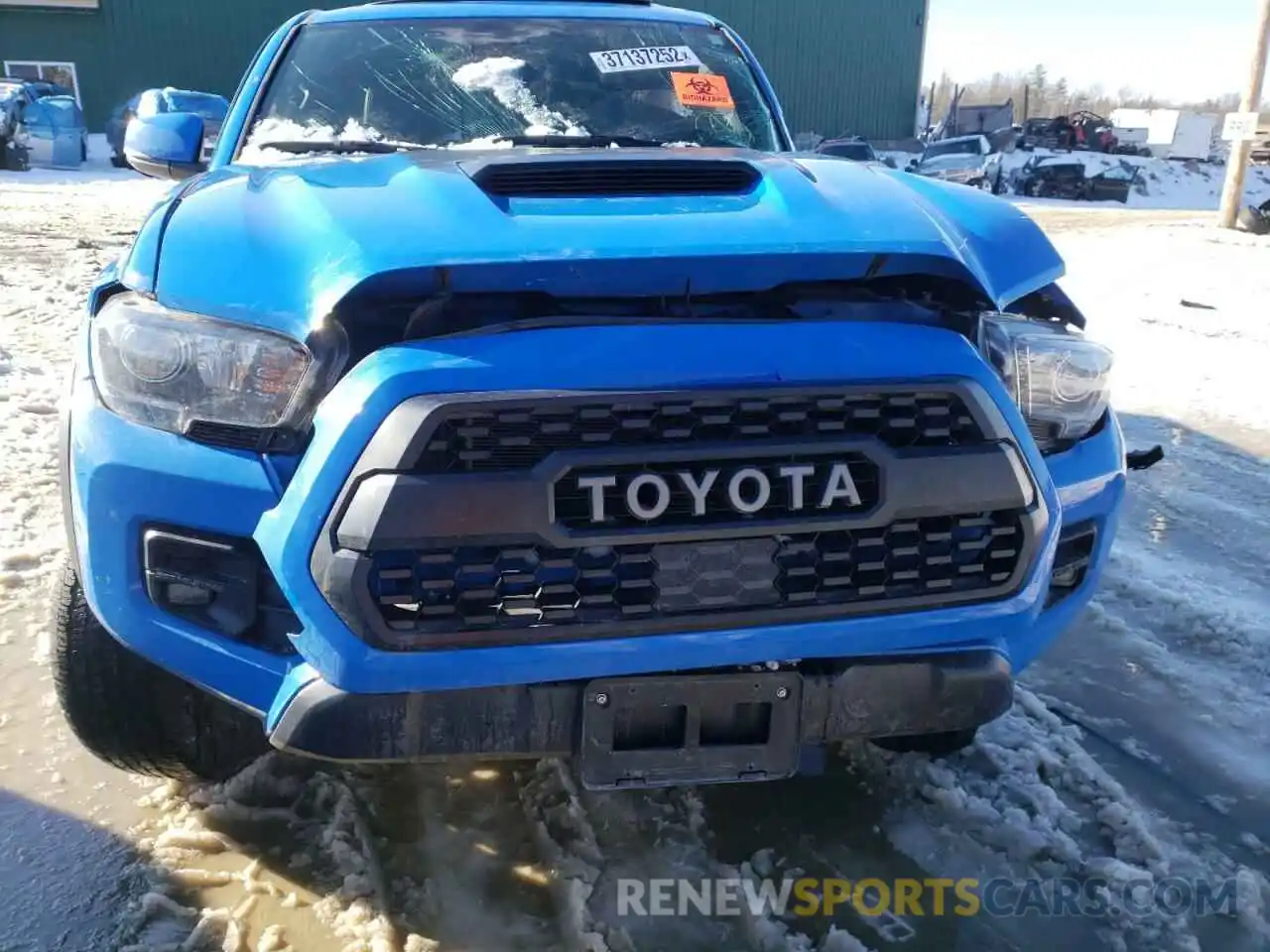 10 Фотография поврежденного автомобиля 5TFCZ5ANXKX184643 TOYOTA TACOMA 2019