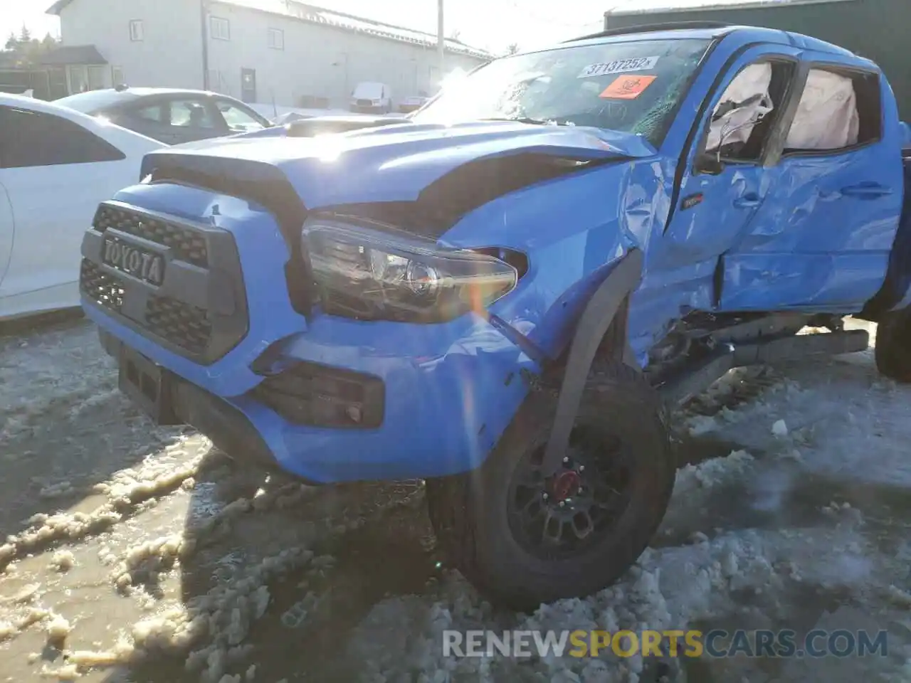 9 Photograph of a damaged car 5TFCZ5ANXKX184643 TOYOTA TACOMA 2019