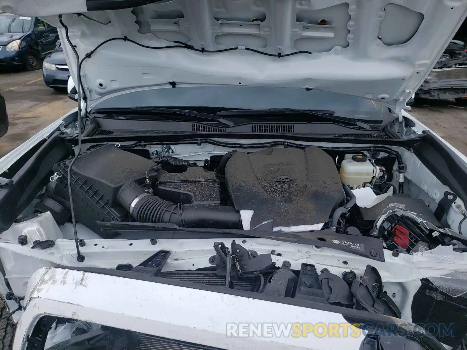 7 Photograph of a damaged car 5TFCZ5ANXKX188420 TOYOTA TACOMA 2019