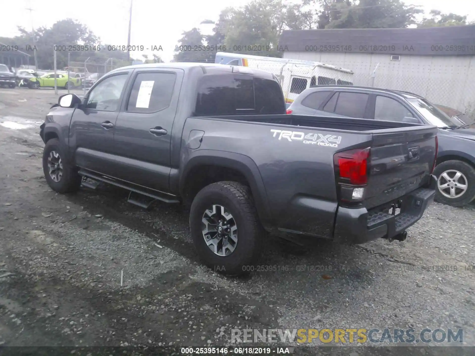 3 Photograph of a damaged car 5TFCZ5ANXKX188580 TOYOTA TACOMA 2019