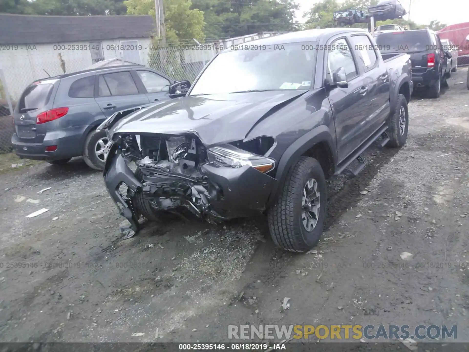 6 Photograph of a damaged car 5TFCZ5ANXKX188580 TOYOTA TACOMA 2019