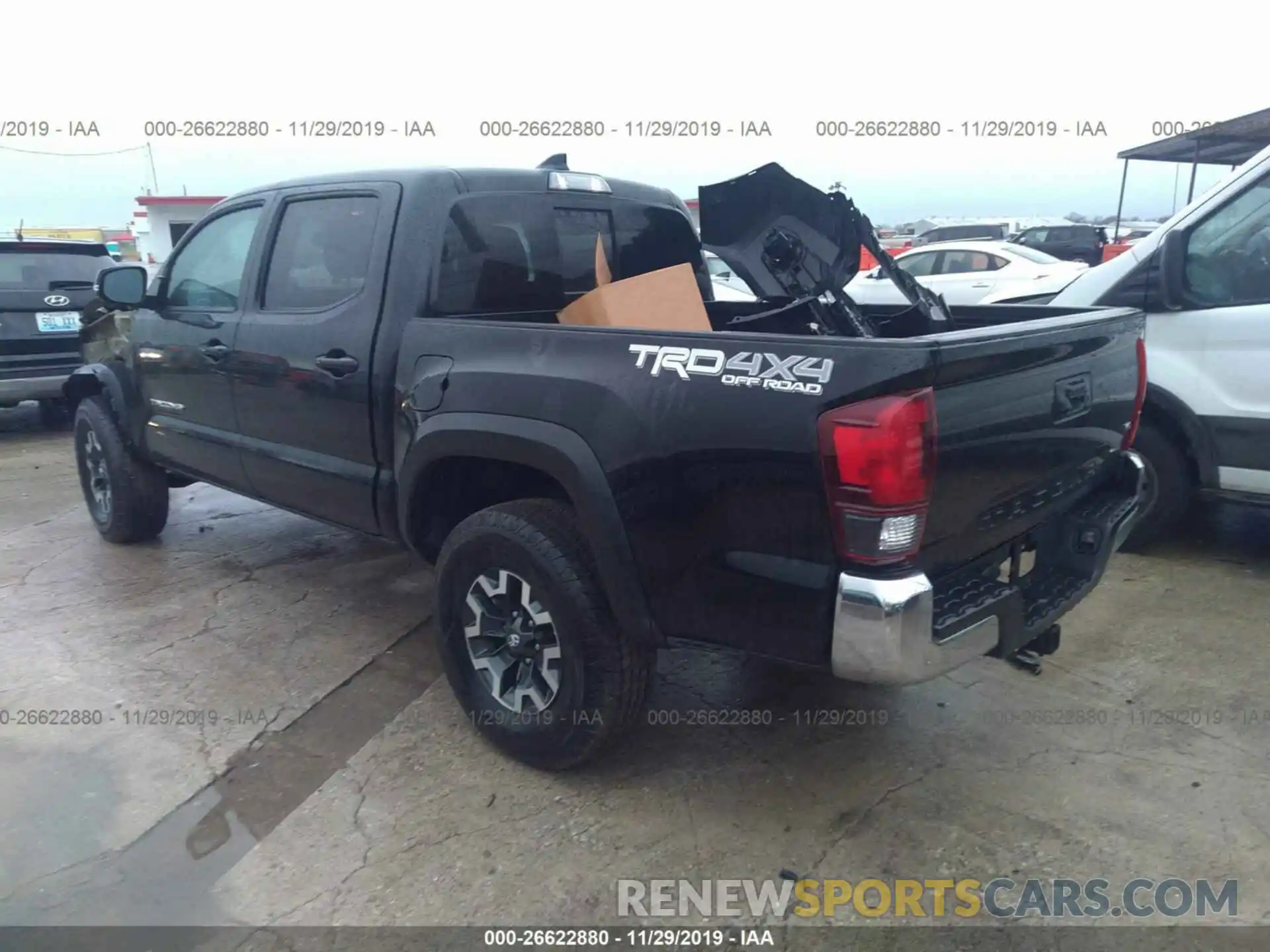 3 Photograph of a damaged car 5TFCZ5ANXKX191656 TOYOTA TACOMA 2019