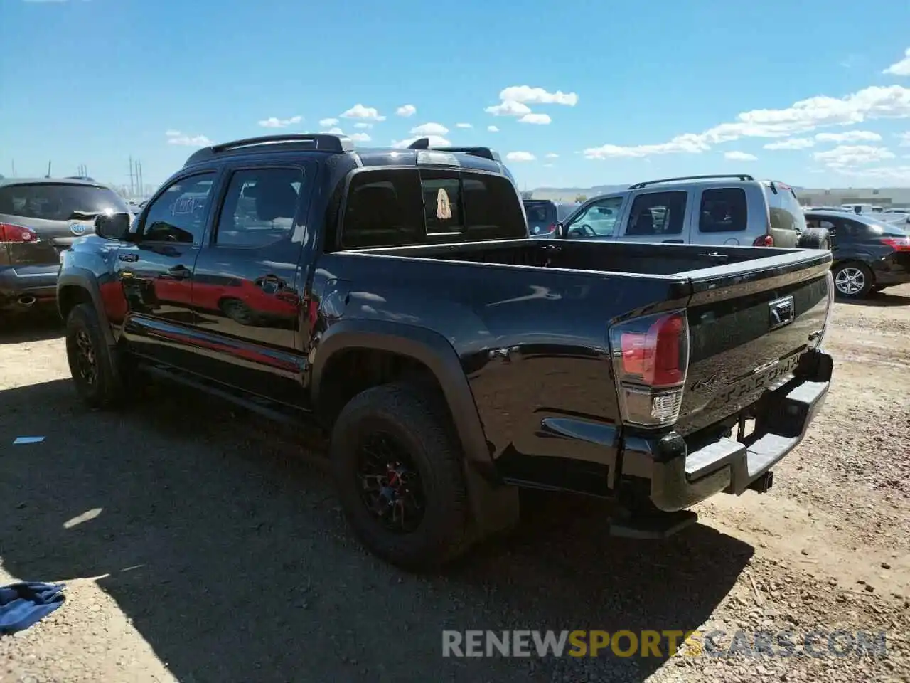 3 Photograph of a damaged car 5TFCZ5ANXKX193858 TOYOTA TACOMA 2019