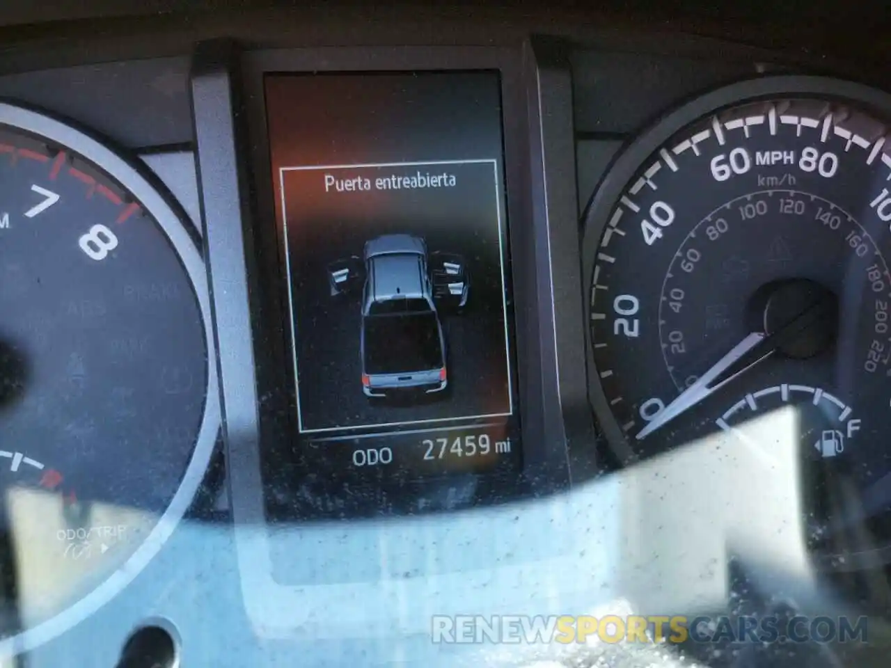 8 Photograph of a damaged car 5TFCZ5ANXKX193858 TOYOTA TACOMA 2019