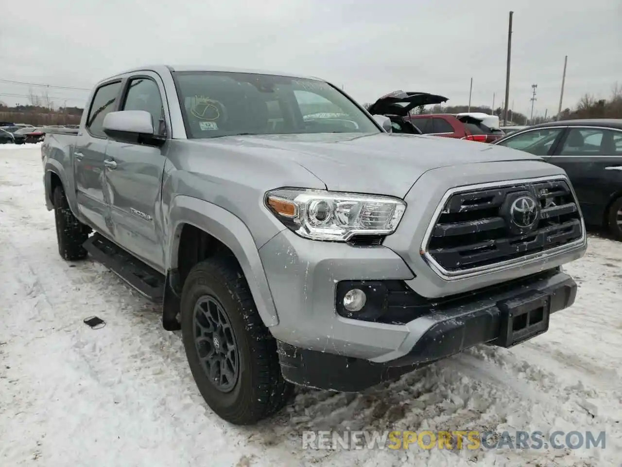 1 Photograph of a damaged car 5TFCZ5ANXKX197540 TOYOTA TACOMA 2019