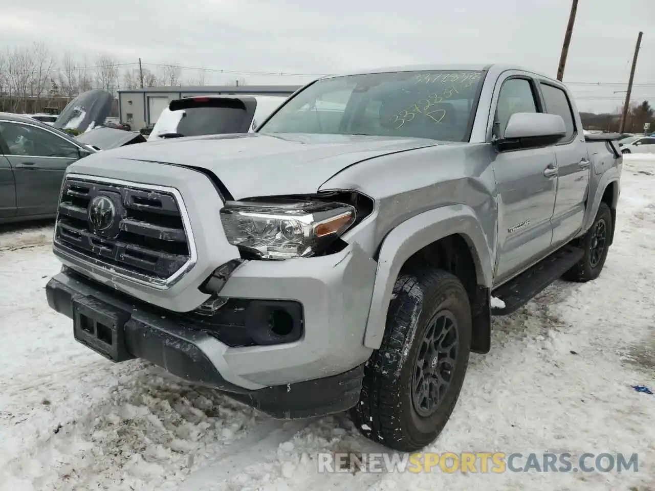 2 Фотография поврежденного автомобиля 5TFCZ5ANXKX197540 TOYOTA TACOMA 2019