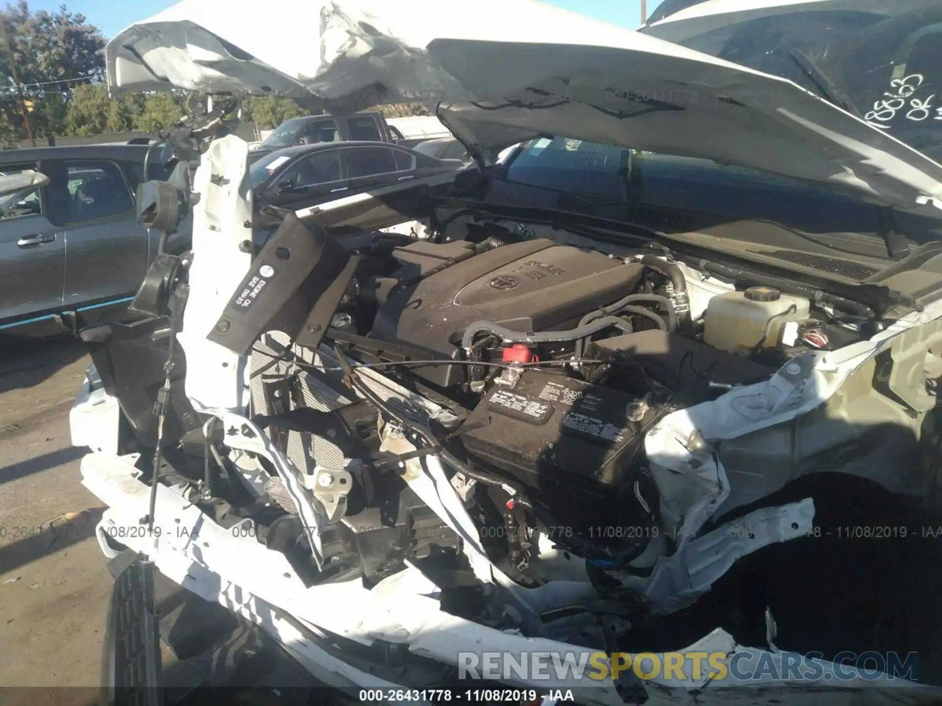 10 Photograph of a damaged car 5TFCZ5ANXKX198414 TOYOTA TACOMA 2019