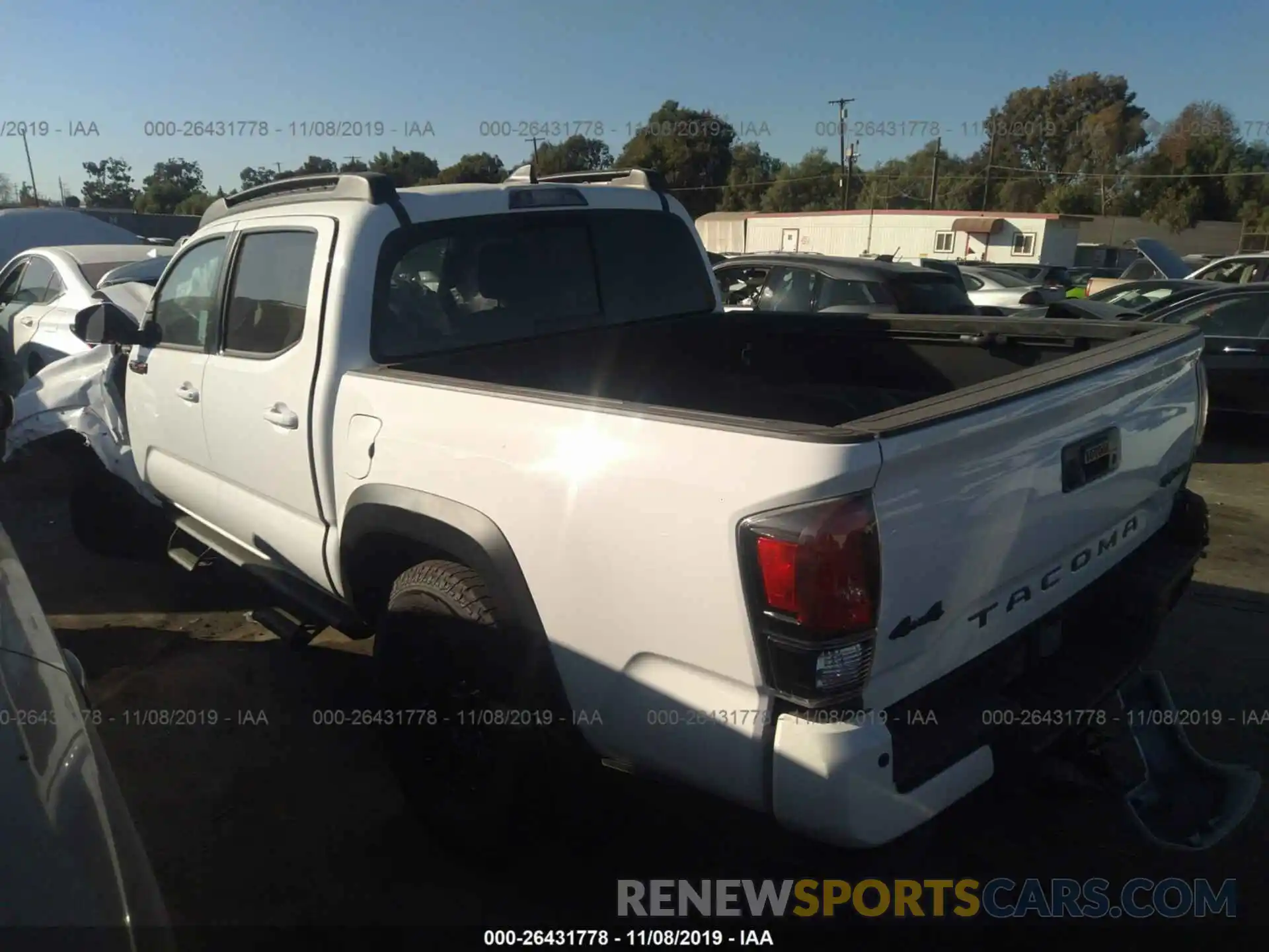 3 Photograph of a damaged car 5TFCZ5ANXKX198414 TOYOTA TACOMA 2019