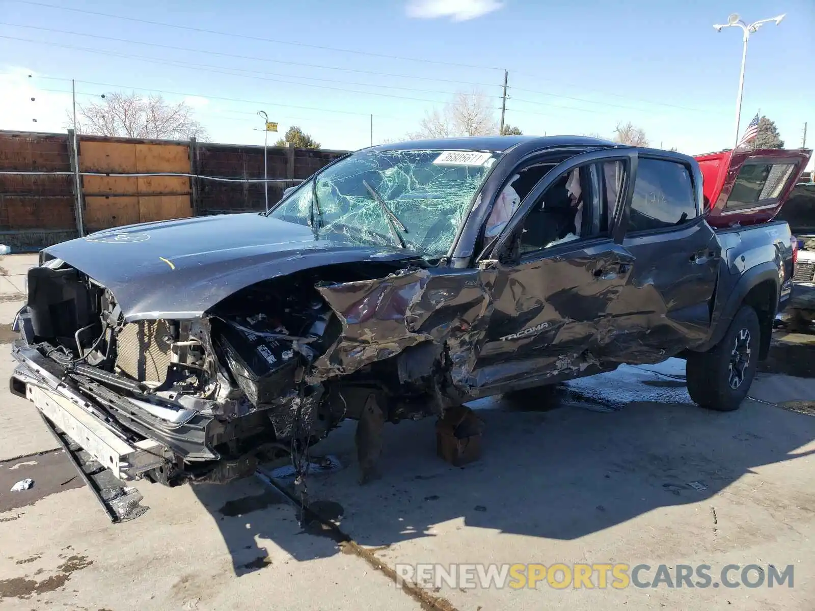 2 Photograph of a damaged car 5TFCZ5ANXKX210092 TOYOTA TACOMA 2019