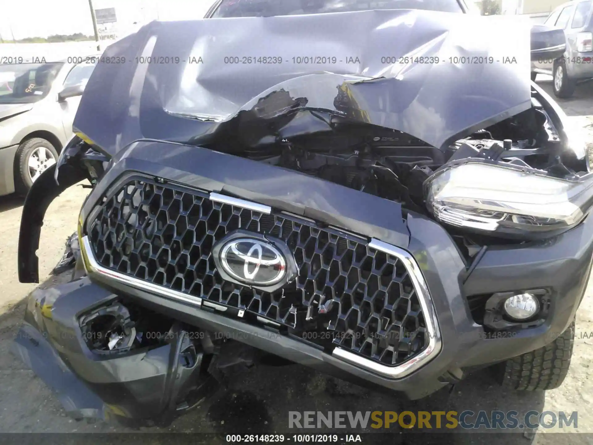 6 Photograph of a damaged car 5TFDZ5BN0KX039601 TOYOTA TACOMA 2019