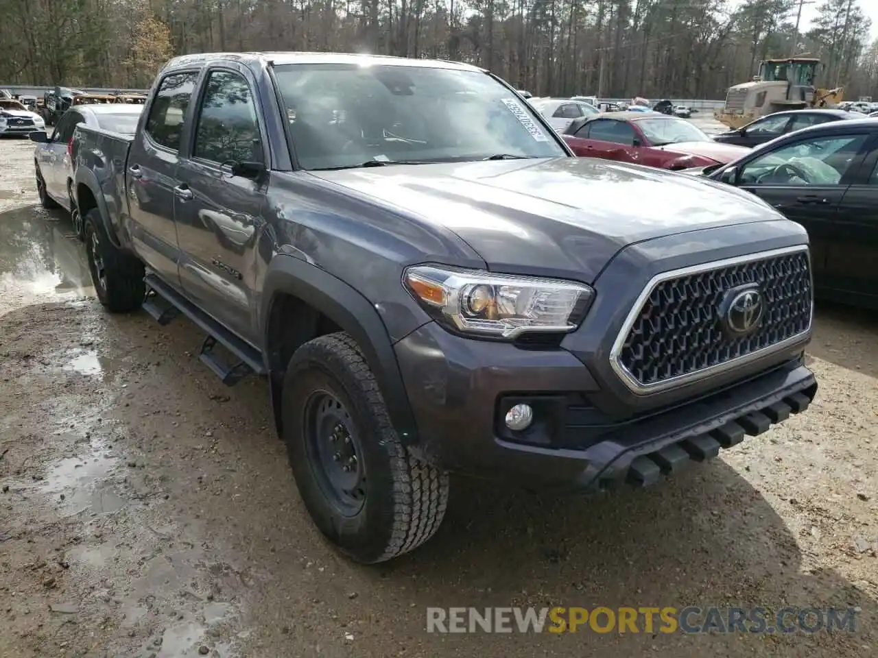 1 Photograph of a damaged car 5TFDZ5BN0KX040067 TOYOTA TACOMA 2019