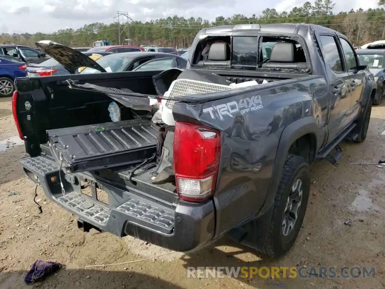 4 Photograph of a damaged car 5TFDZ5BN0KX040067 TOYOTA TACOMA 2019