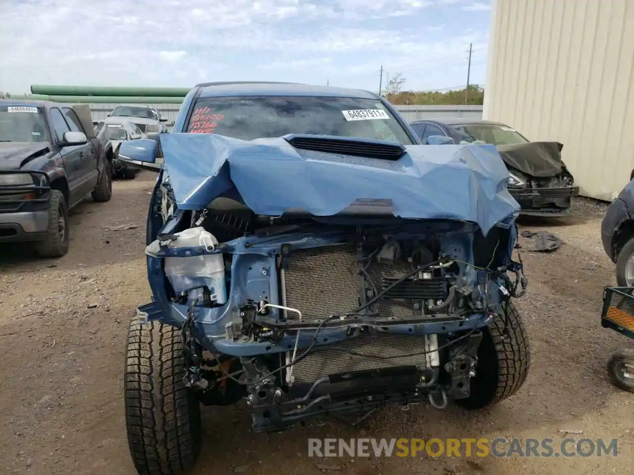 9 Photograph of a damaged car 5TFDZ5BN2KX042970 TOYOTA TACOMA 2019