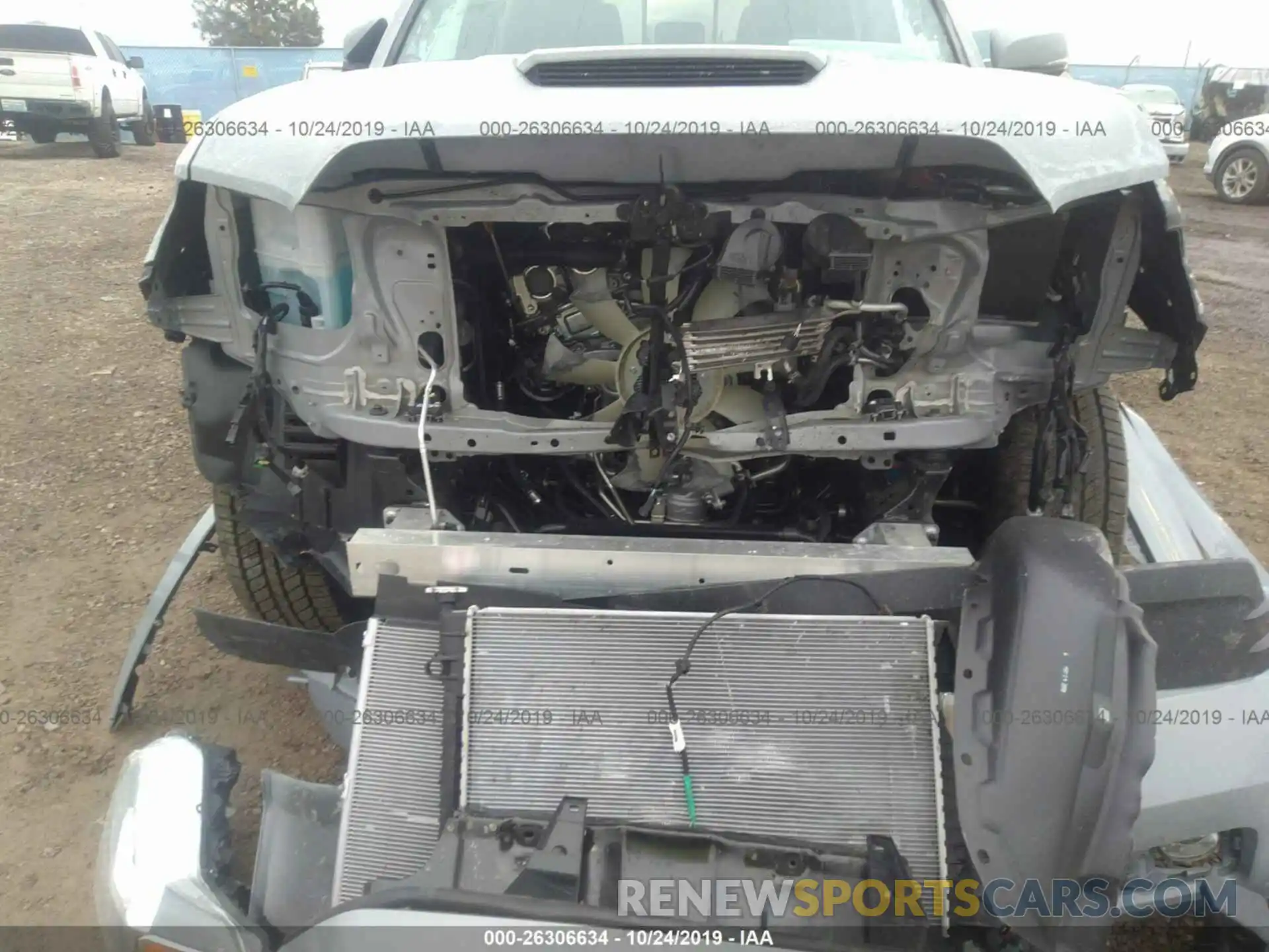 6 Photograph of a damaged car 5TFDZ5BN2KX045352 TOYOTA TACOMA 2019