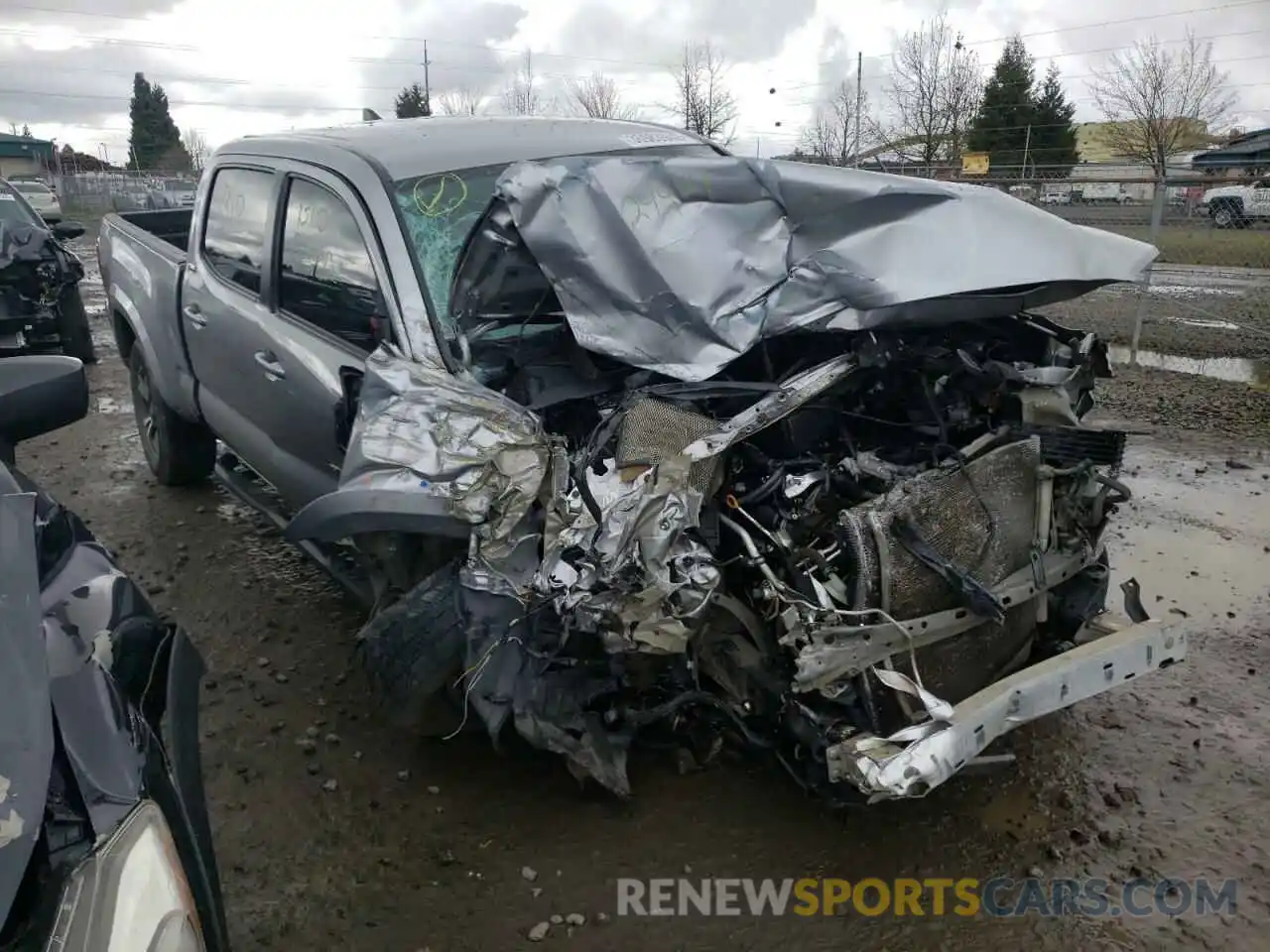 1 Photograph of a damaged car 5TFDZ5BN3KX042024 TOYOTA TACOMA 2019