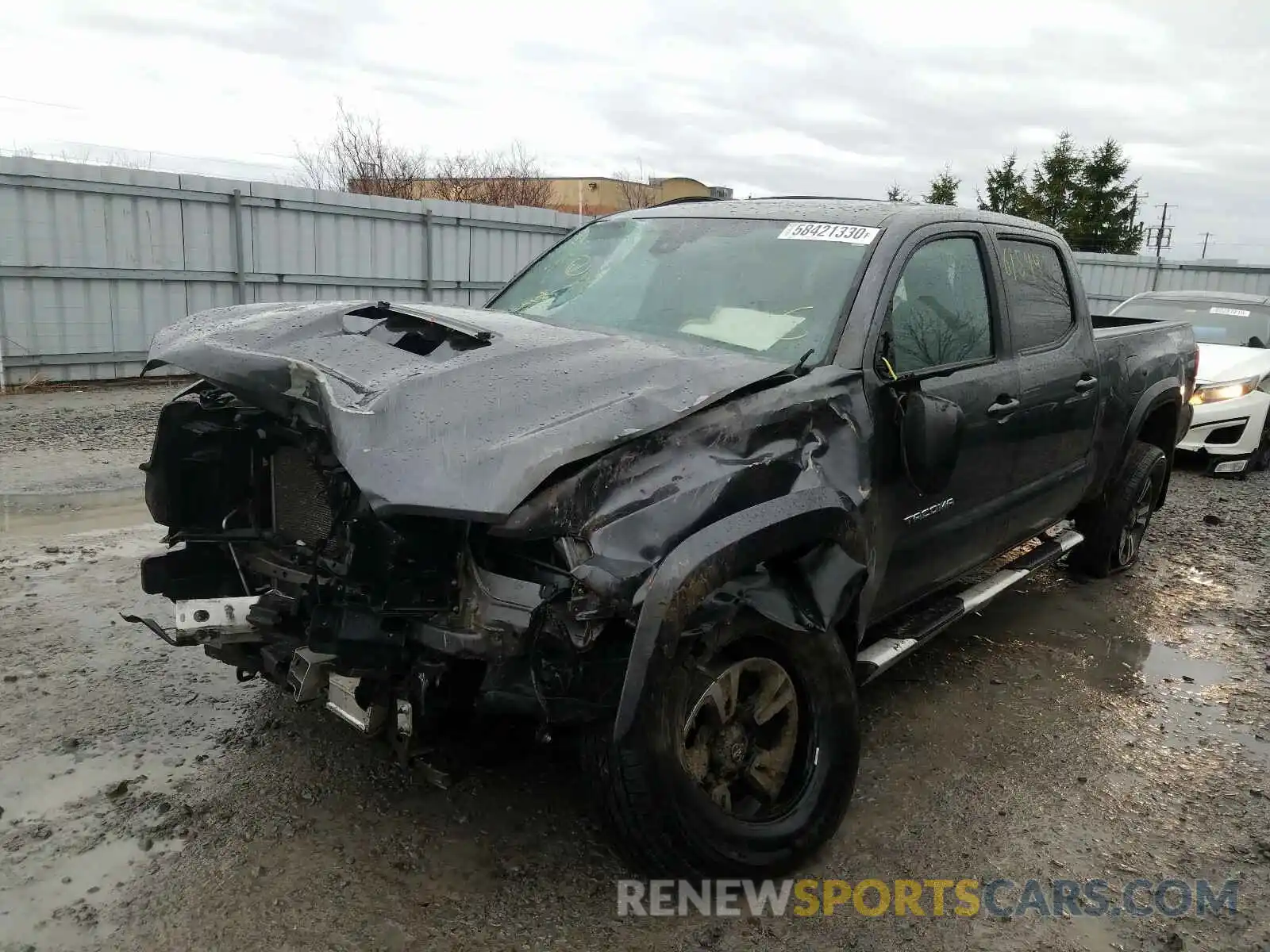 2 Photograph of a damaged car 5TFDZ5BN3KX042203 TOYOTA TACOMA 2019