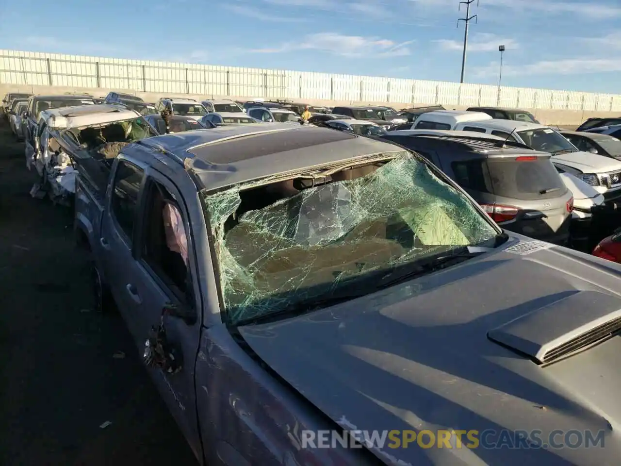 9 Photograph of a damaged car 5TFDZ5BN3KX042766 TOYOTA TACOMA 2019