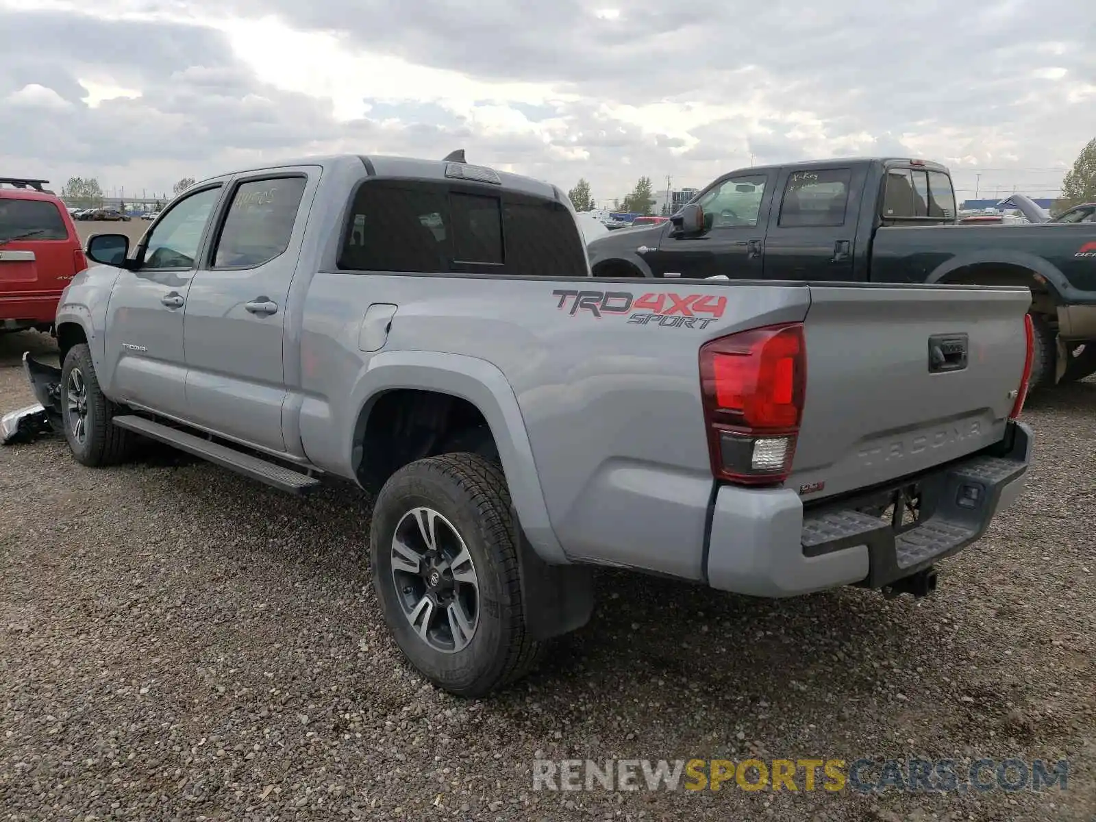 3 Photograph of a damaged car 5TFDZ5BN6KX040719 TOYOTA TACOMA 2019