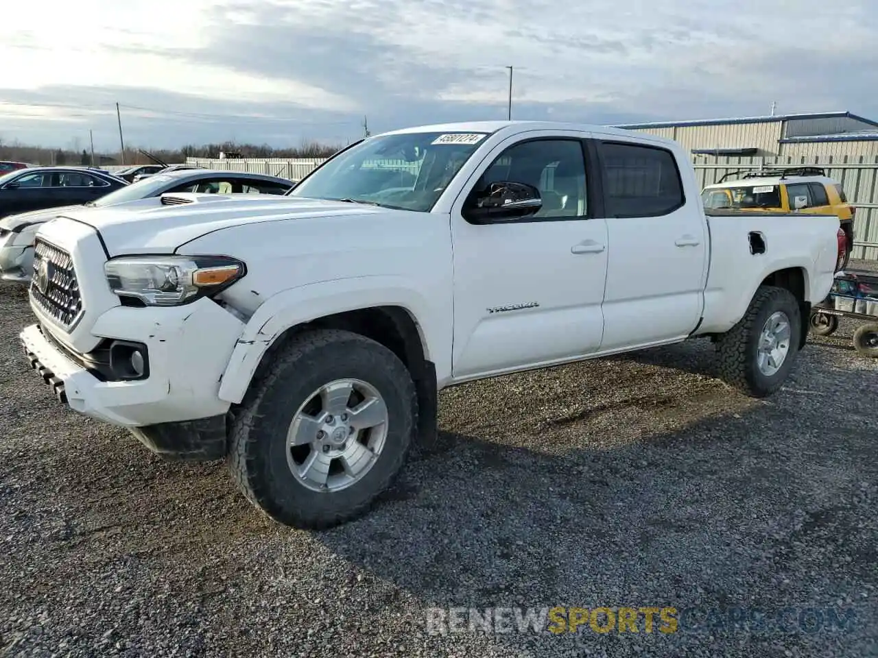 1 Photograph of a damaged car 5TFDZ5BN6KX041126 TOYOTA TACOMA 2019