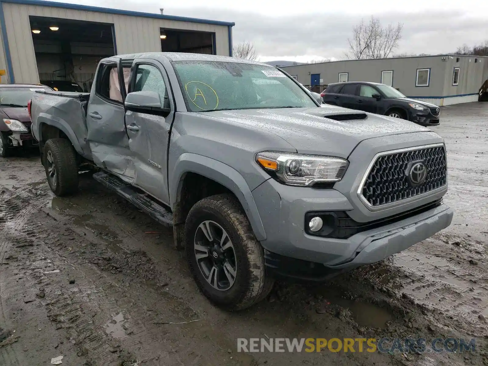 1 Photograph of a damaged car 5TFDZ5BN9KX039483 TOYOTA TACOMA 2019