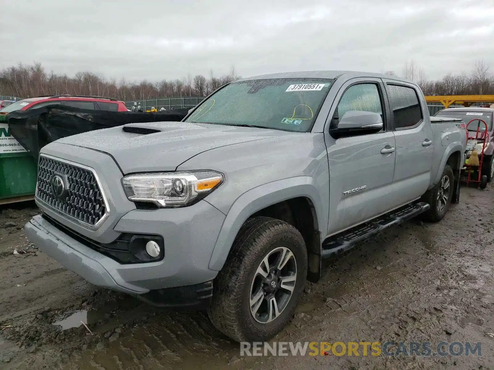 2 Photograph of a damaged car 5TFDZ5BN9KX039483 TOYOTA TACOMA 2019