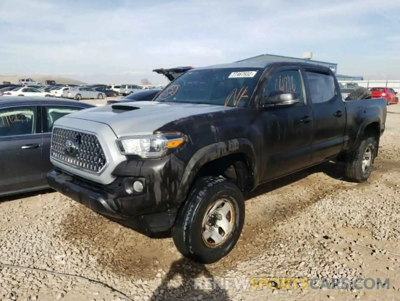 2 Photograph of a damaged car 5TFDZ5BN9KX039628 TOYOTA TACOMA 2019