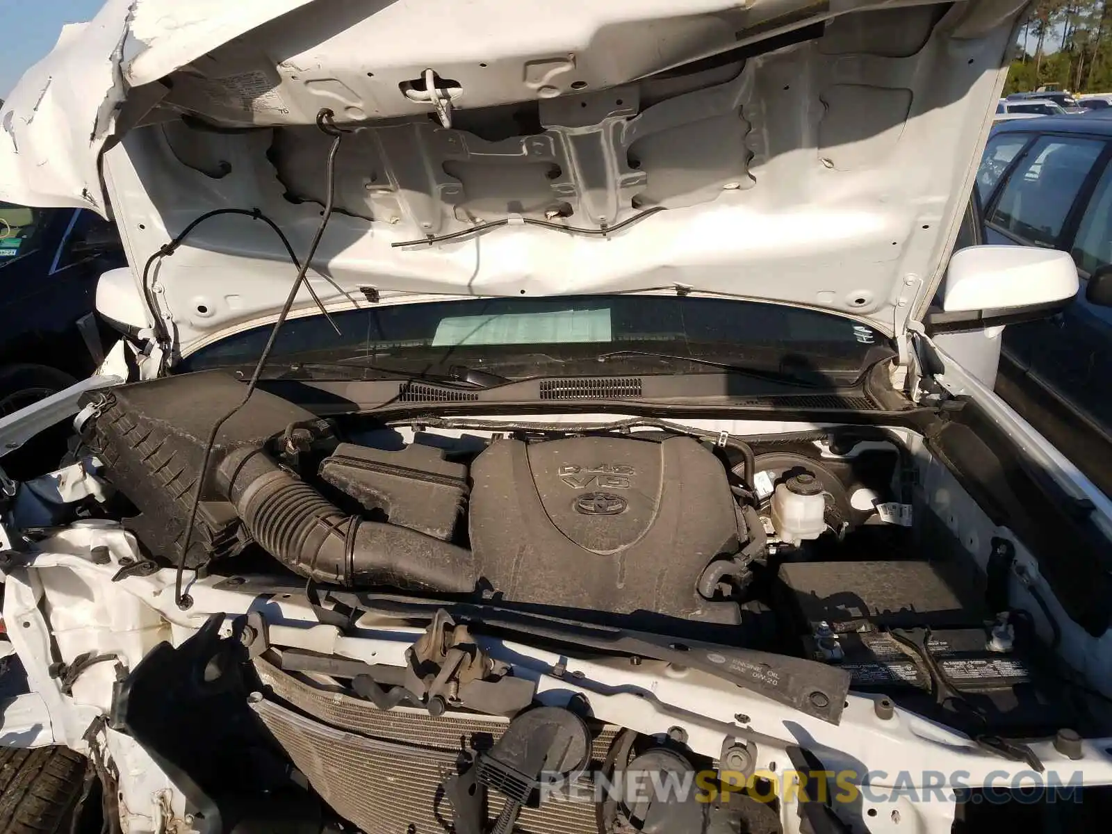 7 Photograph of a damaged car 5TFDZ5BNXKX038813 TOYOTA TACOMA 2019