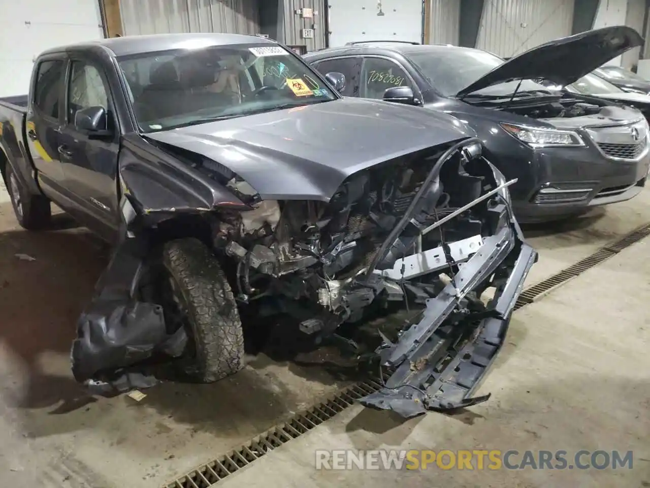 9 Photograph of a damaged car 5TFDZ5BNXKX043879 TOYOTA TACOMA 2019