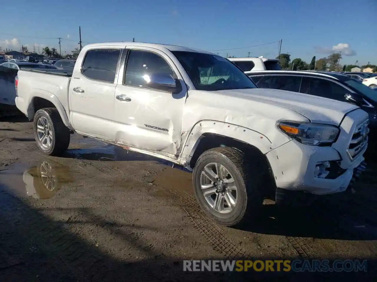 1 Photograph of a damaged car 5TFEZ5CN1KX078703 TOYOTA TACOMA 2019