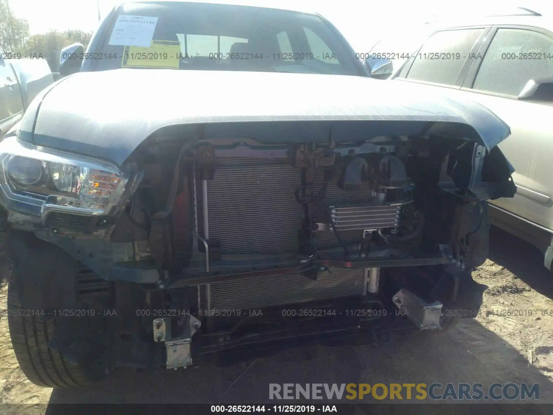 6 Photograph of a damaged car 5TFEZ5CN5KX087372 TOYOTA TACOMA 2019