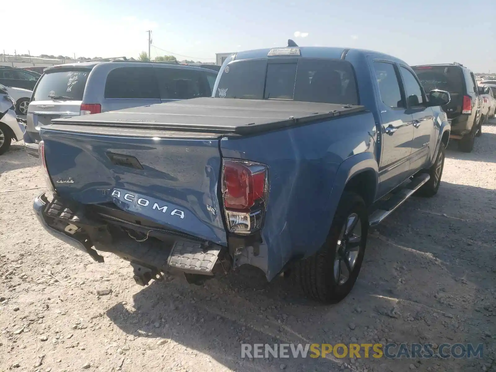 4 Photograph of a damaged car 5TFGZ5AN1KX204618 TOYOTA TACOMA 2019