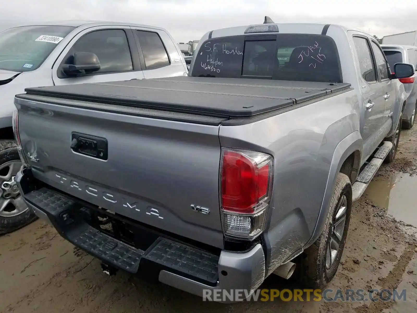 4 Photograph of a damaged car 5TFGZ5AN5KX197429 TOYOTA TACOMA 2019