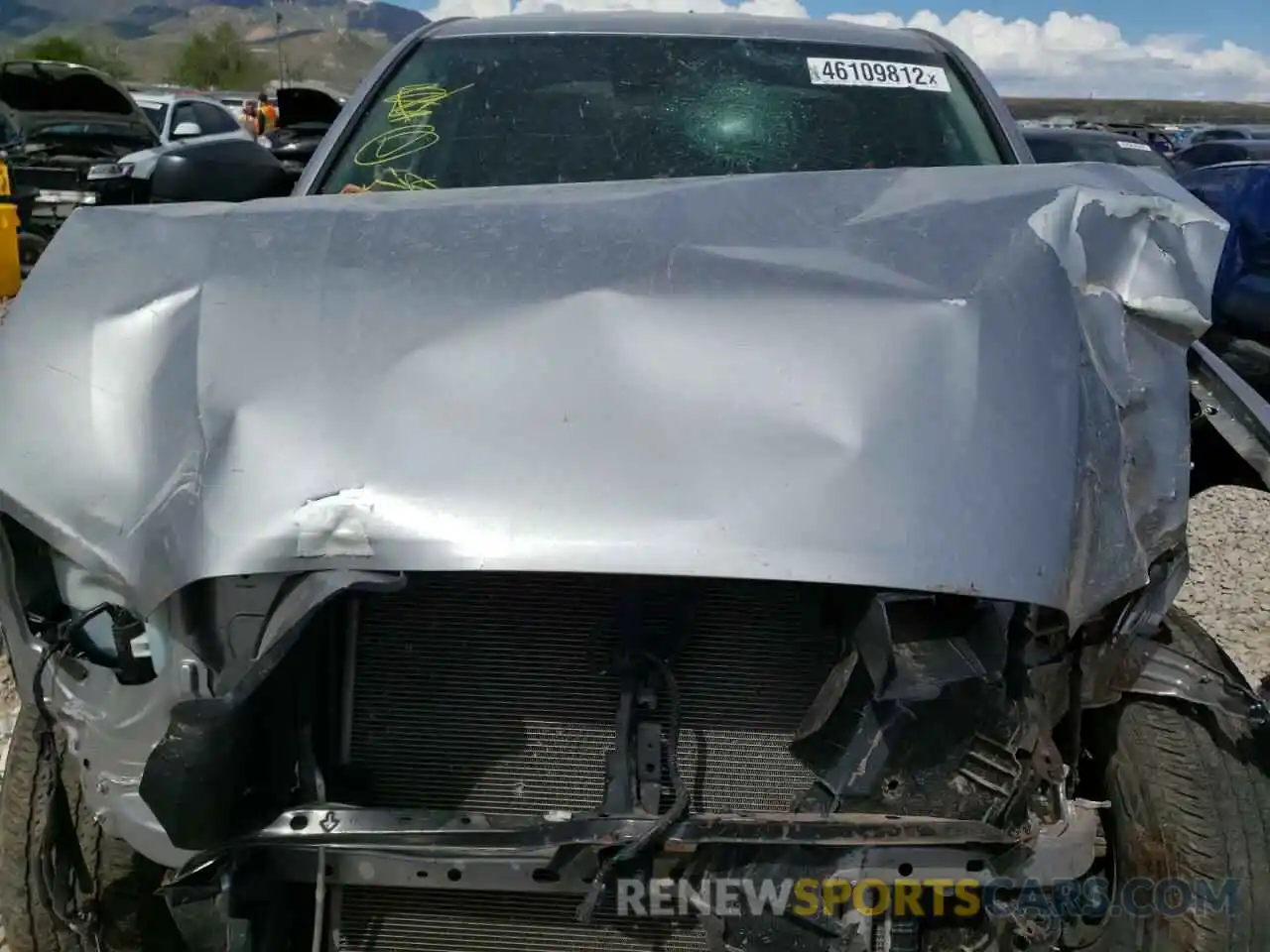 7 Photograph of a damaged car 5TFRX5GN0KX139413 TOYOTA TACOMA 2019