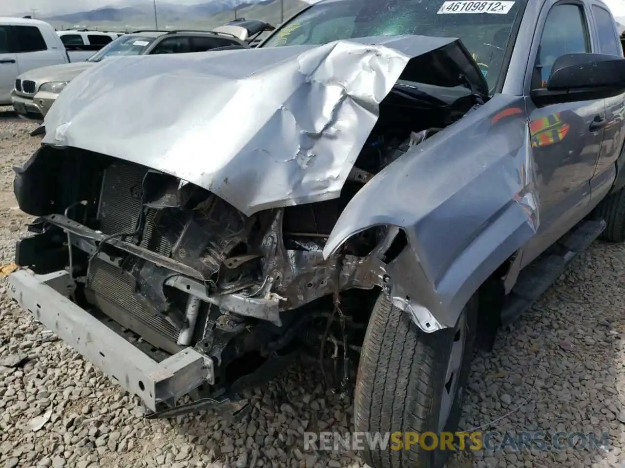 9 Photograph of a damaged car 5TFRX5GN0KX139413 TOYOTA TACOMA 2019