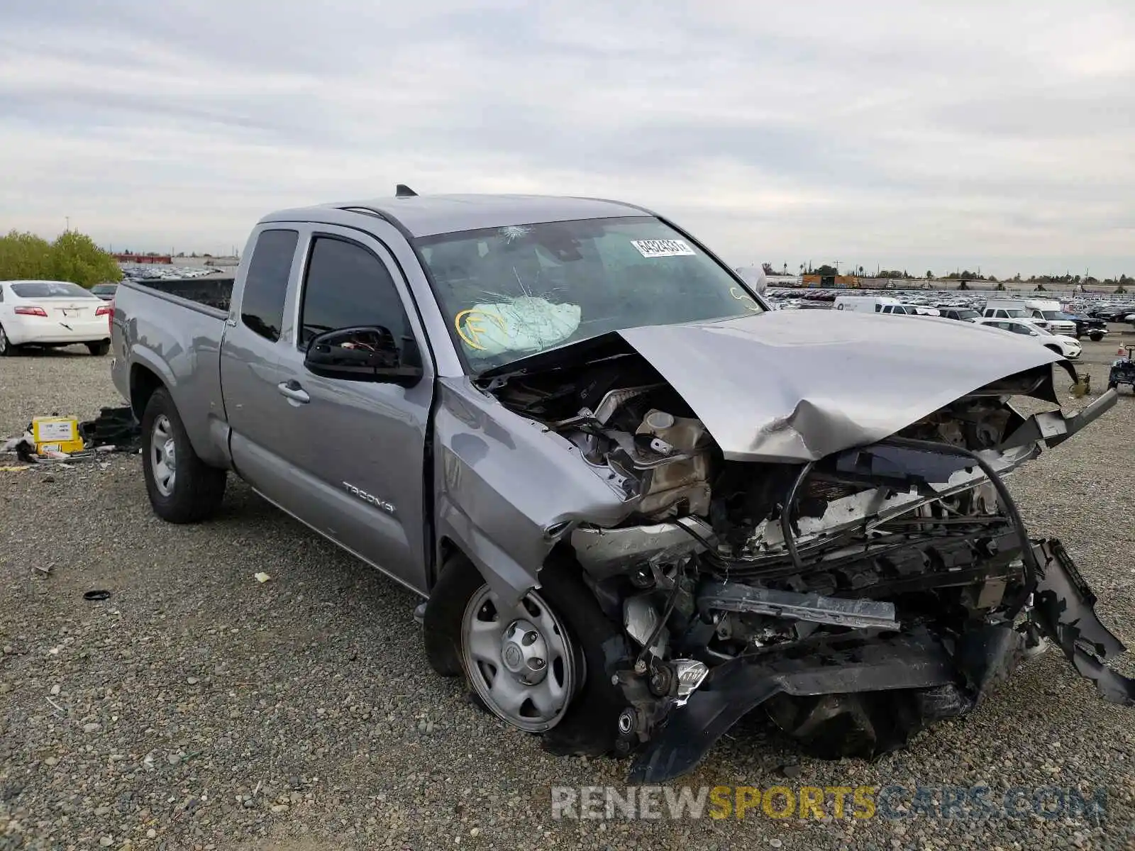 1 Фотография поврежденного автомобиля 5TFRX5GN0KX140450 TOYOTA TACOMA 2019