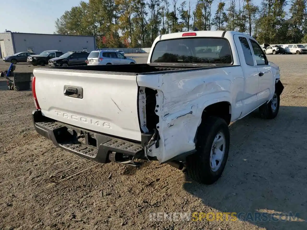 4 Фотография поврежденного автомобиля 5TFRX5GN0KX141615 TOYOTA TACOMA 2019