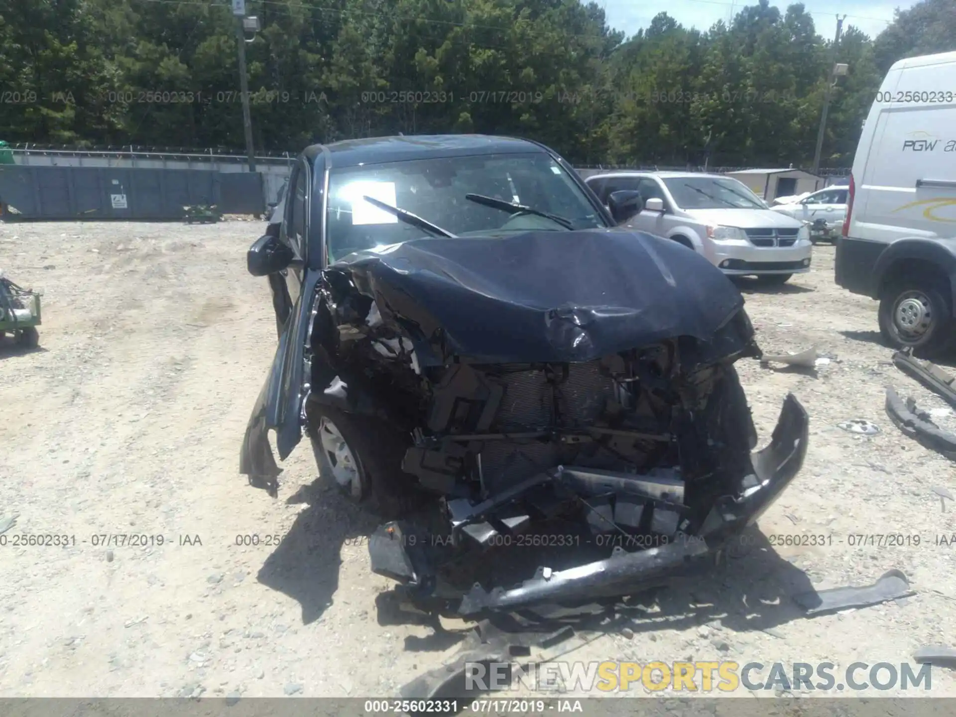 6 Photograph of a damaged car 5TFRX5GN0KX144790 TOYOTA TACOMA 2019