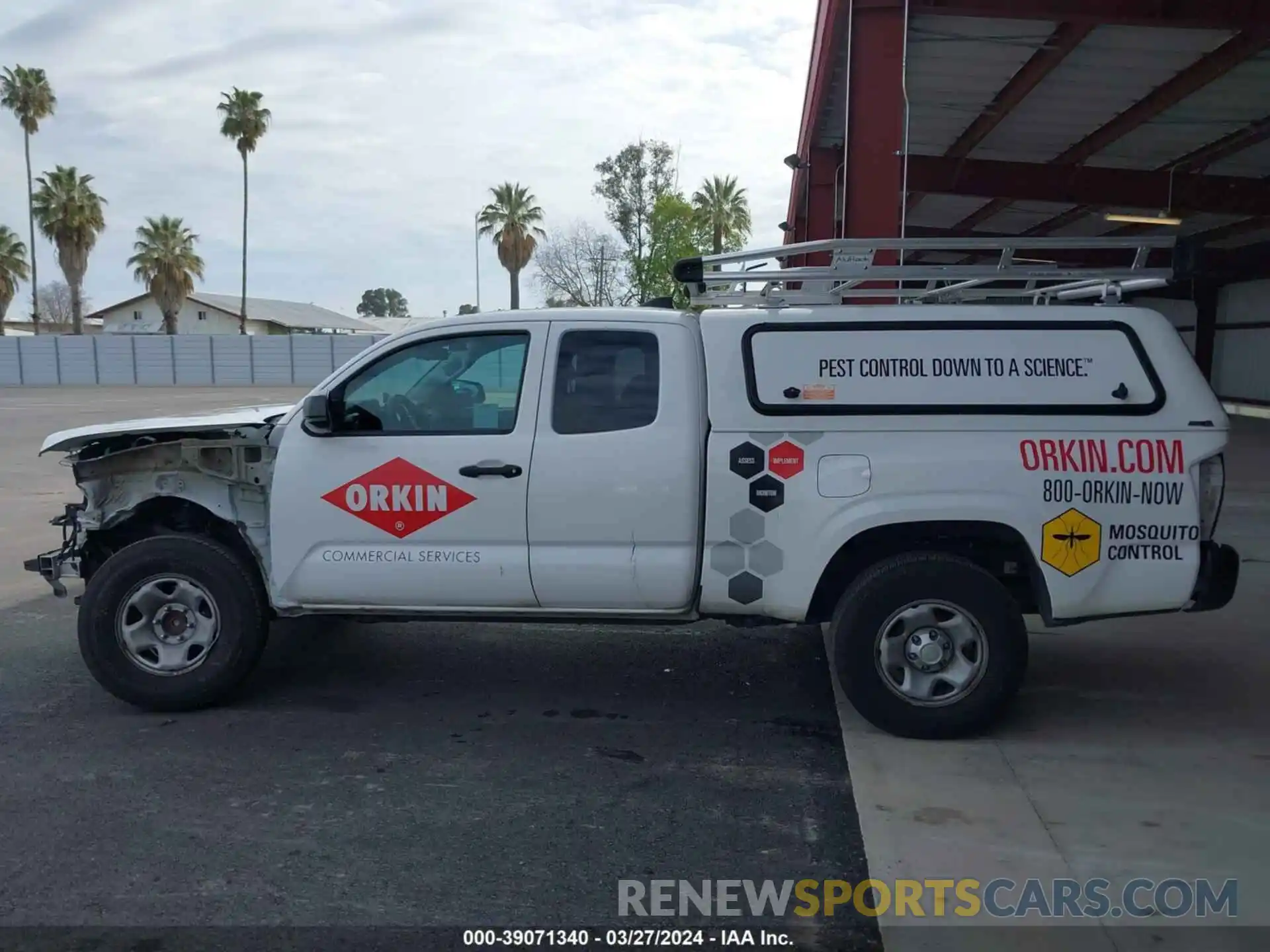 15 Photograph of a damaged car 5TFRX5GN0KX145843 TOYOTA TACOMA 2019