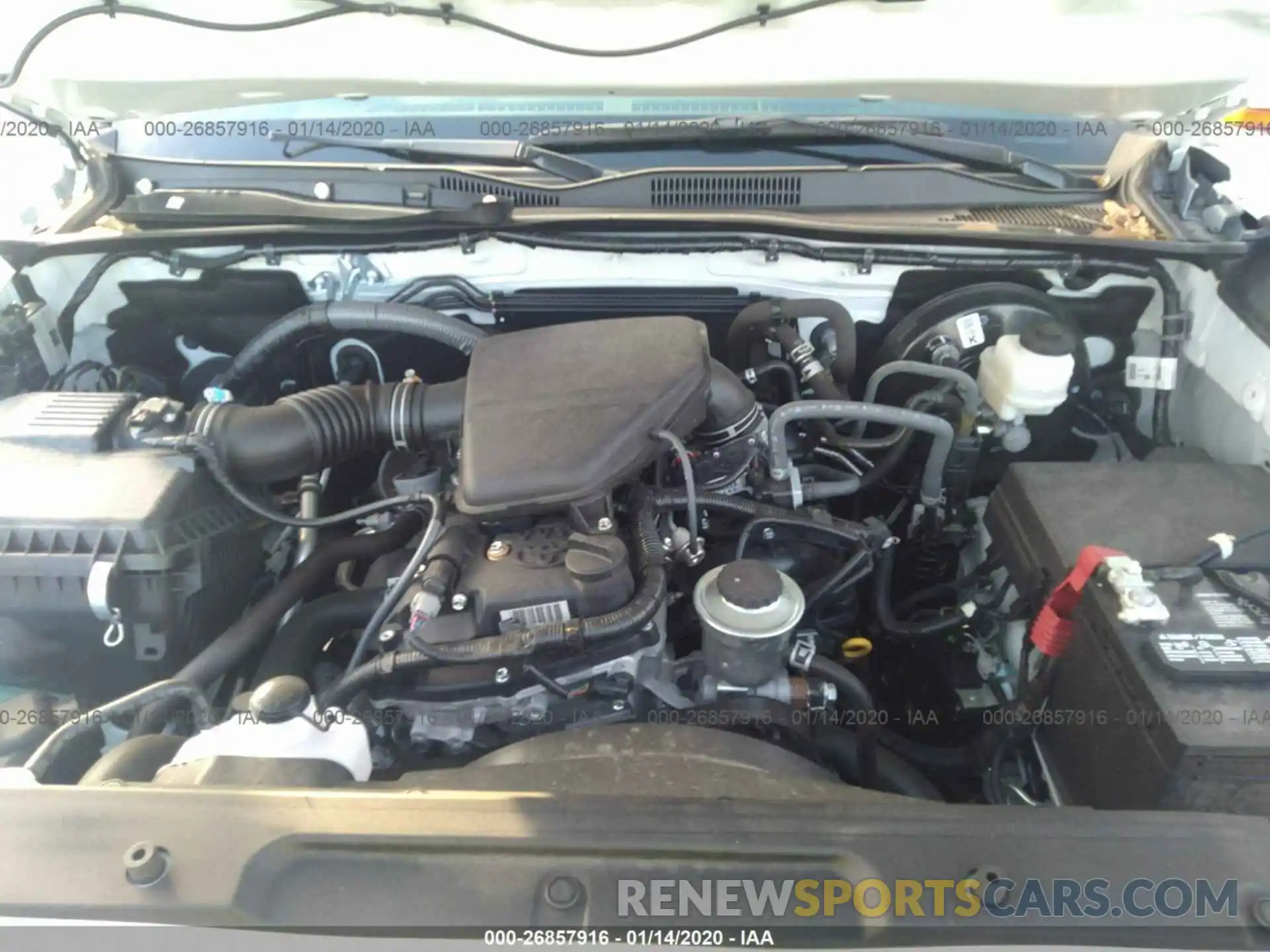 10 Photograph of a damaged car 5TFRX5GN0KX149827 TOYOTA TACOMA 2019