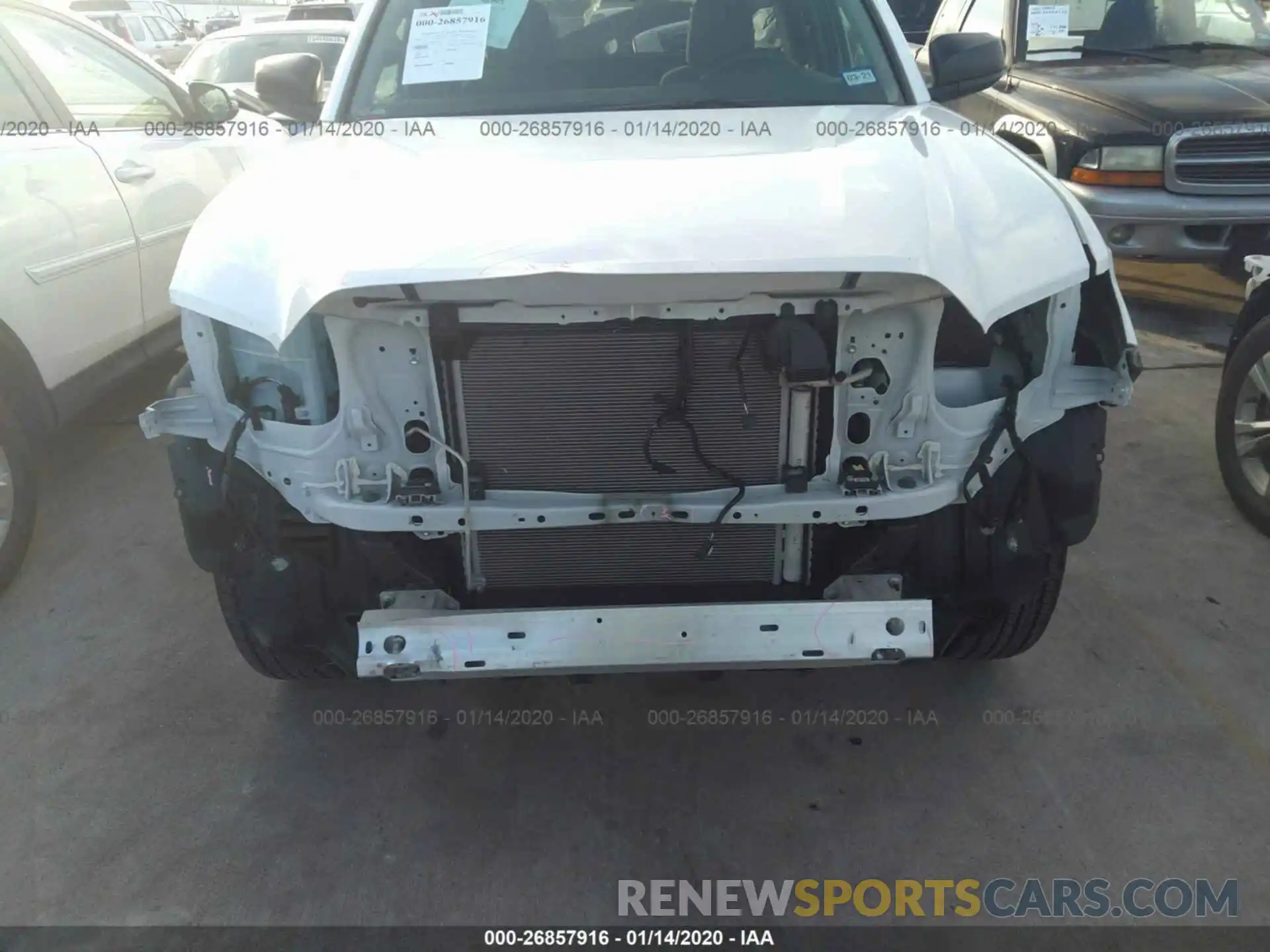 6 Photograph of a damaged car 5TFRX5GN0KX149827 TOYOTA TACOMA 2019