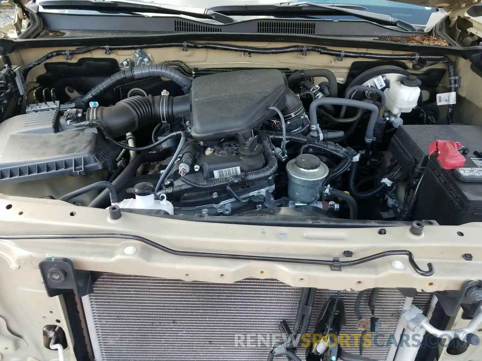 7 Photograph of a damaged car 5TFRX5GN0KX151240 TOYOTA TACOMA 2019