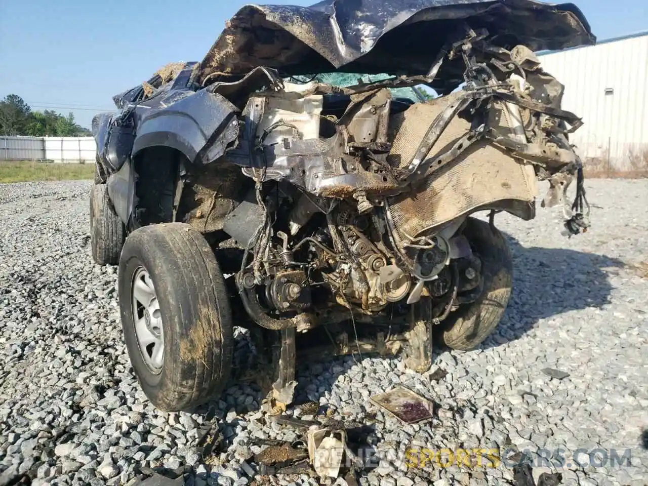 9 Photograph of a damaged car 5TFRX5GN0KX152730 TOYOTA TACOMA 2019