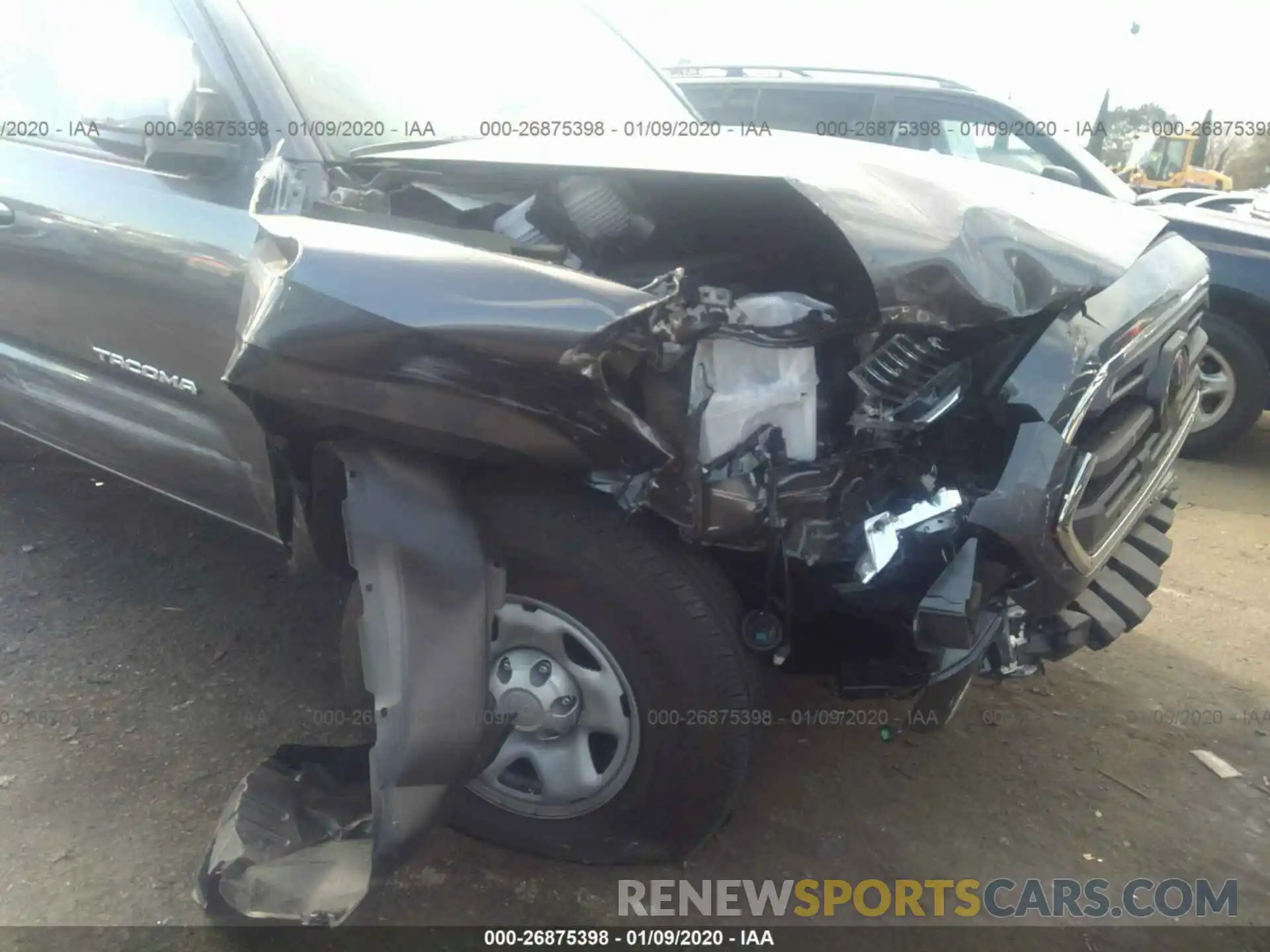 6 Photograph of a damaged car 5TFRX5GN0KX161279 TOYOTA TACOMA 2019