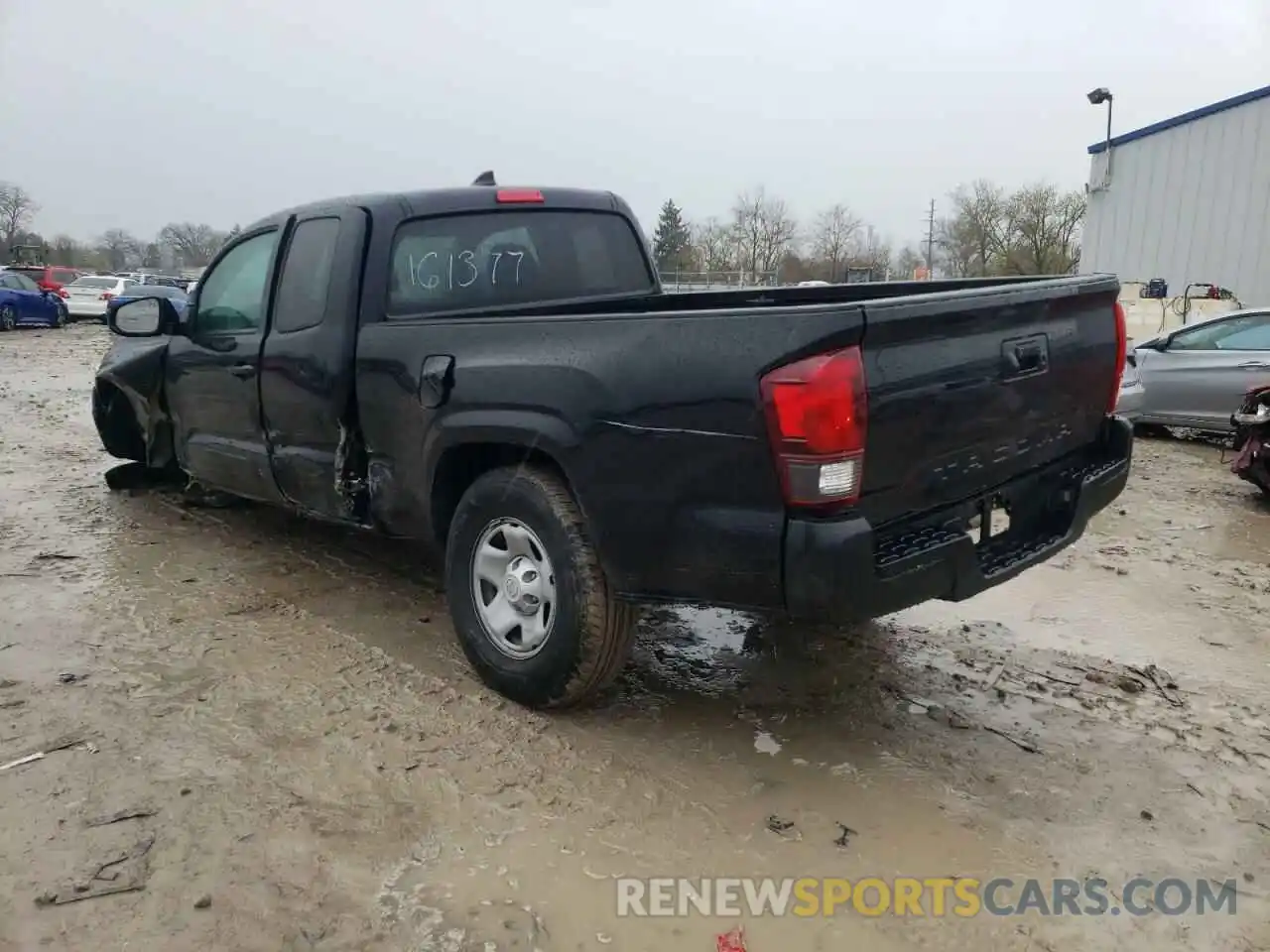 3 Photograph of a damaged car 5TFRX5GN0KX161377 TOYOTA TACOMA 2019